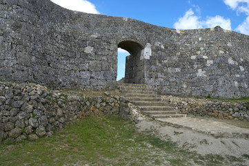 世界遺産　中城城