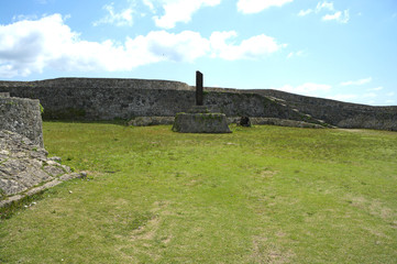 世界遺産　中城城