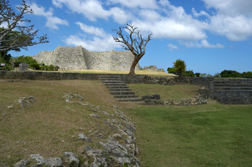 世界遺産　中城城