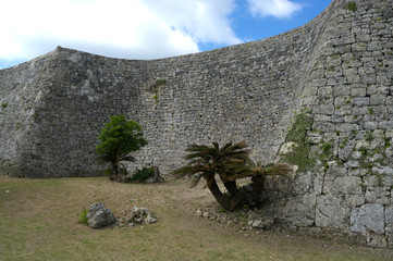 世界遺産　中城城