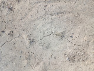 dry cracked ground
