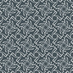 Seamless vector in geometric ornamental style.