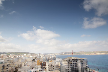 city scape view of malta