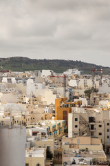 Fototapeta premium city scape view of malta