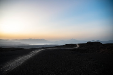 Landscape of Ardoukoba volcano