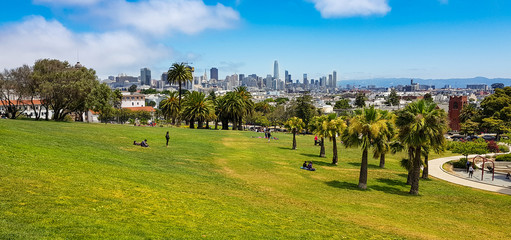 View on downtown San Francisco