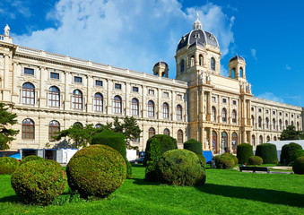 Obraz premium View on Imperial Natural History museum. Vienna, Austria