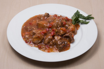 Beef stew.