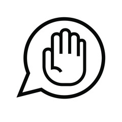 vector hand icon