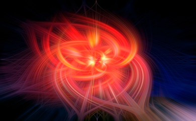 Abstract background from Abstract Twisted Light Fibers Effect