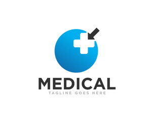 Medical Care Logo Design Vector