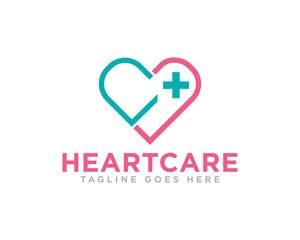 Medical Care Logo Design Vector