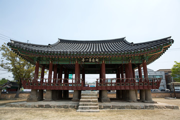 Pihyangjeong Pavilion in Jeongeup-si, South Korea. Traditional building of Joseon period.
