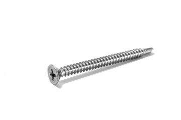 Screw nut isolated on a white background