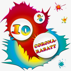Corona Rabatt 10%