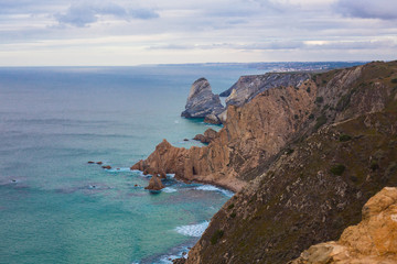 Fototapeta na wymiar Cabo da Roca, the western point of Europe, Portugal