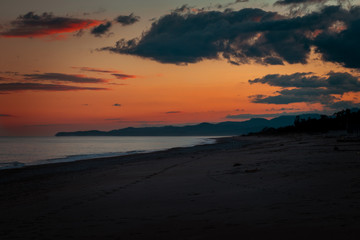 Un tramonto bellissimo