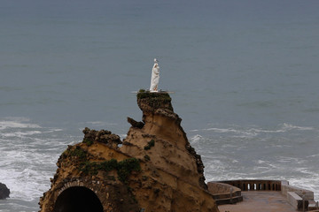 PaysBasque-Rocher de la vierge