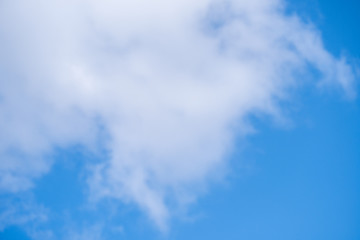 春の青空 01 Blue sky in spring