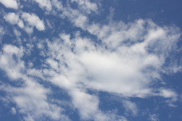 Clouds in the Blue Sky