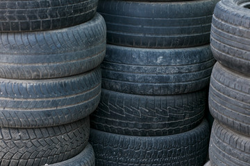 old tires recycling