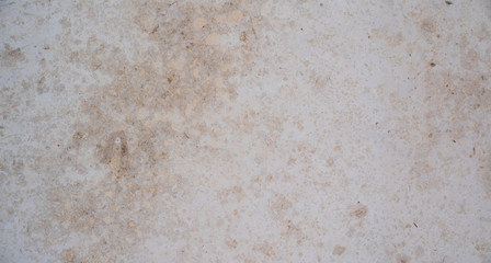 old stained travertine concrete limestone texture background with copy space