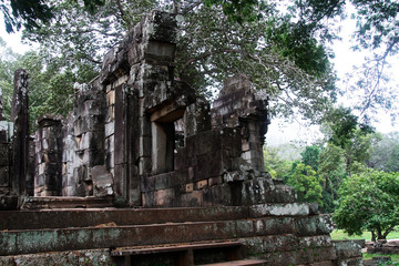 Naklejka premium ta prohm temple