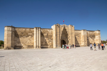 Caravanserai Sultanhani was built in 1229 by Sultan Alaaddin Keykubat. It was an important point of...