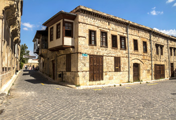 Fototapeta na wymiar Tarsus, Mersin, TURKEY, traditional Turkish houses in Tarsus, Turkey 