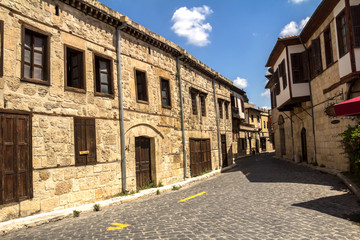 Fototapeta premium Tarsus, Mersin, TURKEY, traditional Turkish houses in Tarsus, Turkey