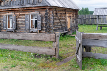 The old traditional village in kazan region