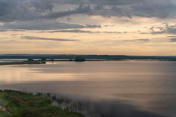 The view of Volga River