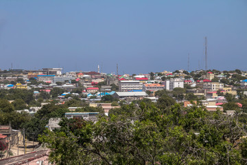 View of Mogadishu, Mogadishu is the capital city of Somalia	