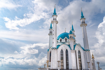 Fototapeta na wymiar The view of kazan mosque in tatarstan