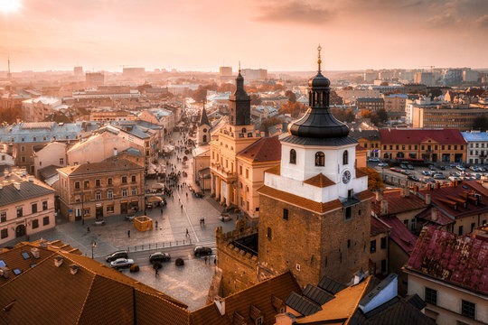 Lublin z lotu ptaka