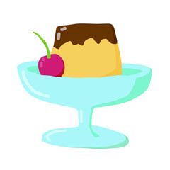 純喫茶　食べ物　プリン