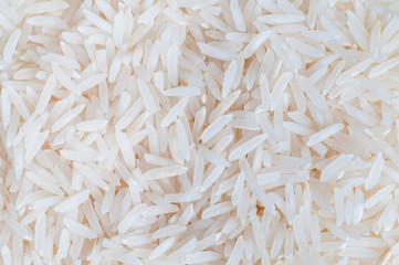 Grains de riz en gros plan