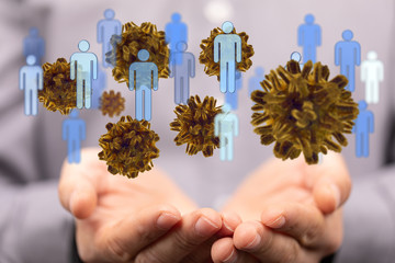 epidemic virus people group 3d epidemic