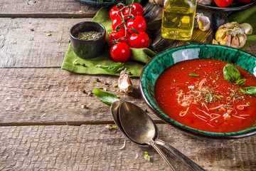 Summer tomato soup