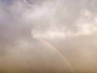 rainbow in the sky