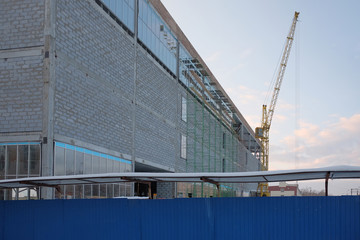 Construction of a shopping complex