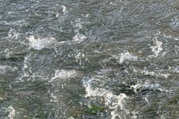 Fototapeta premium vagues, eau et rivière