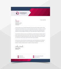 Professional And Modern Corporate Letterhead Template