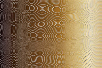 Abstract futuristic yellow background with gradient.