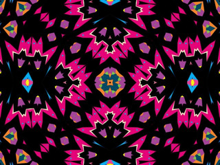 Pattern Kaleidoscope Abstract Design