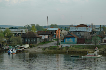 Village on the River Volga