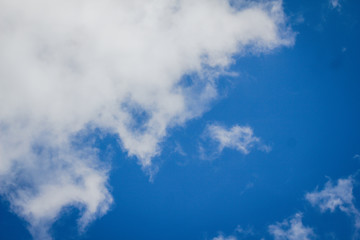 blue sky with clouds