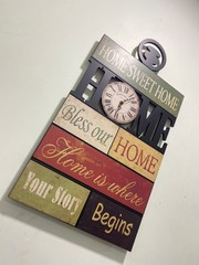home, begins, bless you, clock, time, bell, watch, morning, lifestyle, view