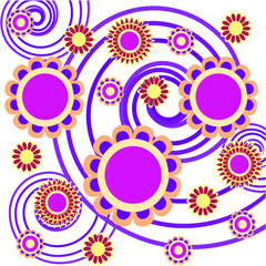 abstract flower background