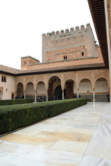Fototapeta premium Alhambra palace complex in Spain